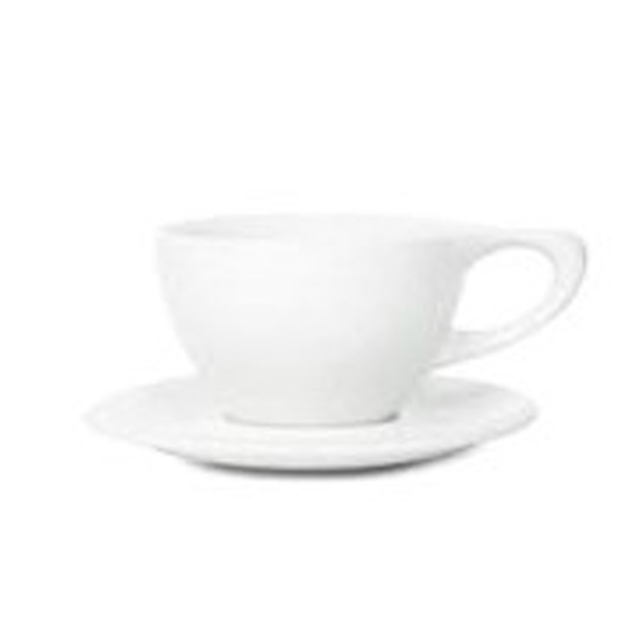 notNeutral LN Cappuccino Cup&Saucer White<br>
(ｶﾌﾟﾁｰﾉ用ｶｯﾌﾟ&ｿｰｻｰ)6oz 6set