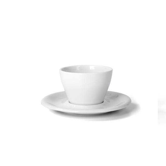 notNeutral MN Cappuccino Cup&Saucer White<br>
(ｶﾌﾟﾁｰﾉ用ｶｯﾌﾟ&ｿｰｻｰ)6oz 6set