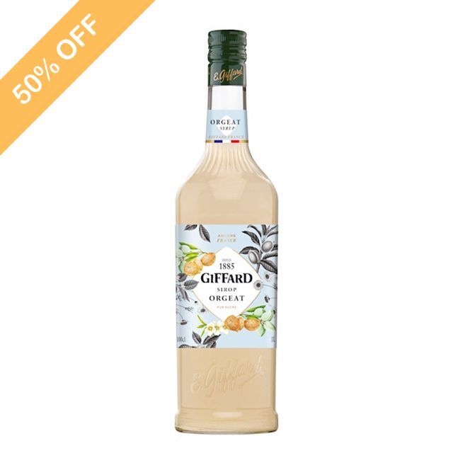 【50％オフ】ジファール  オルジェシロップ  1000ML