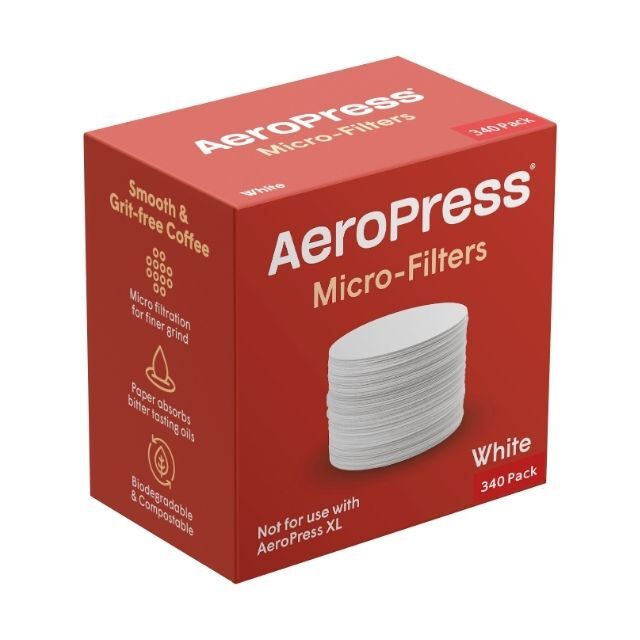 AeroPress Micro-Filters White 340 Pack