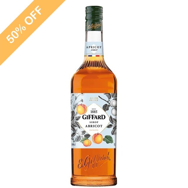 【50％オフ】ジファール  アプリコットシロップ    1000ML