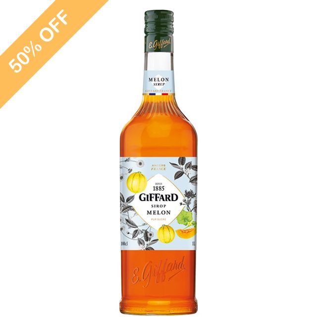 【50％オフ】ジファール  メロンシロップ  1000ML