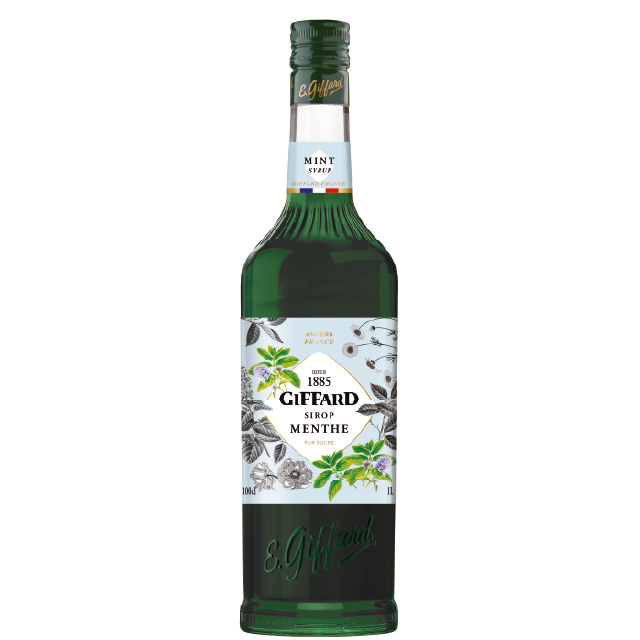 ジファール  ミントシロップ  1000ML
