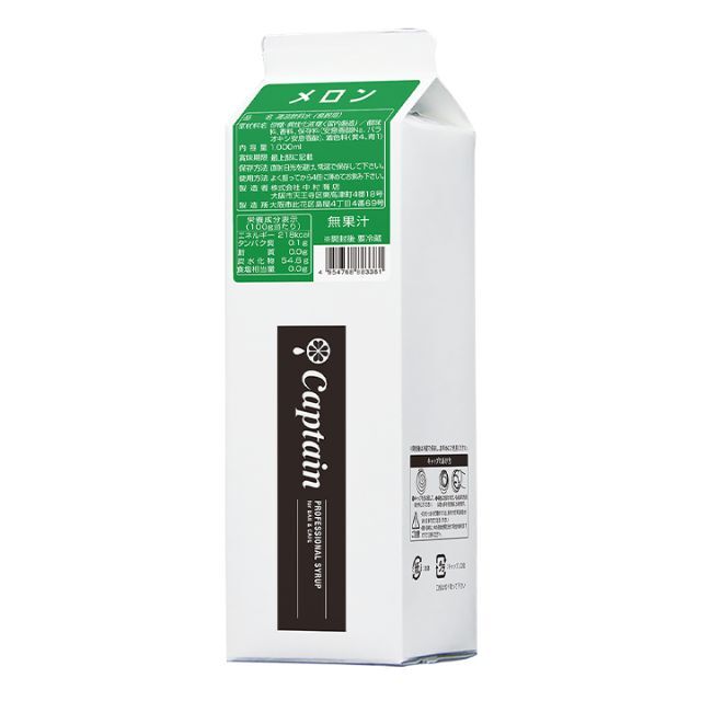 キャプテン  メロンシロップ  1000ML