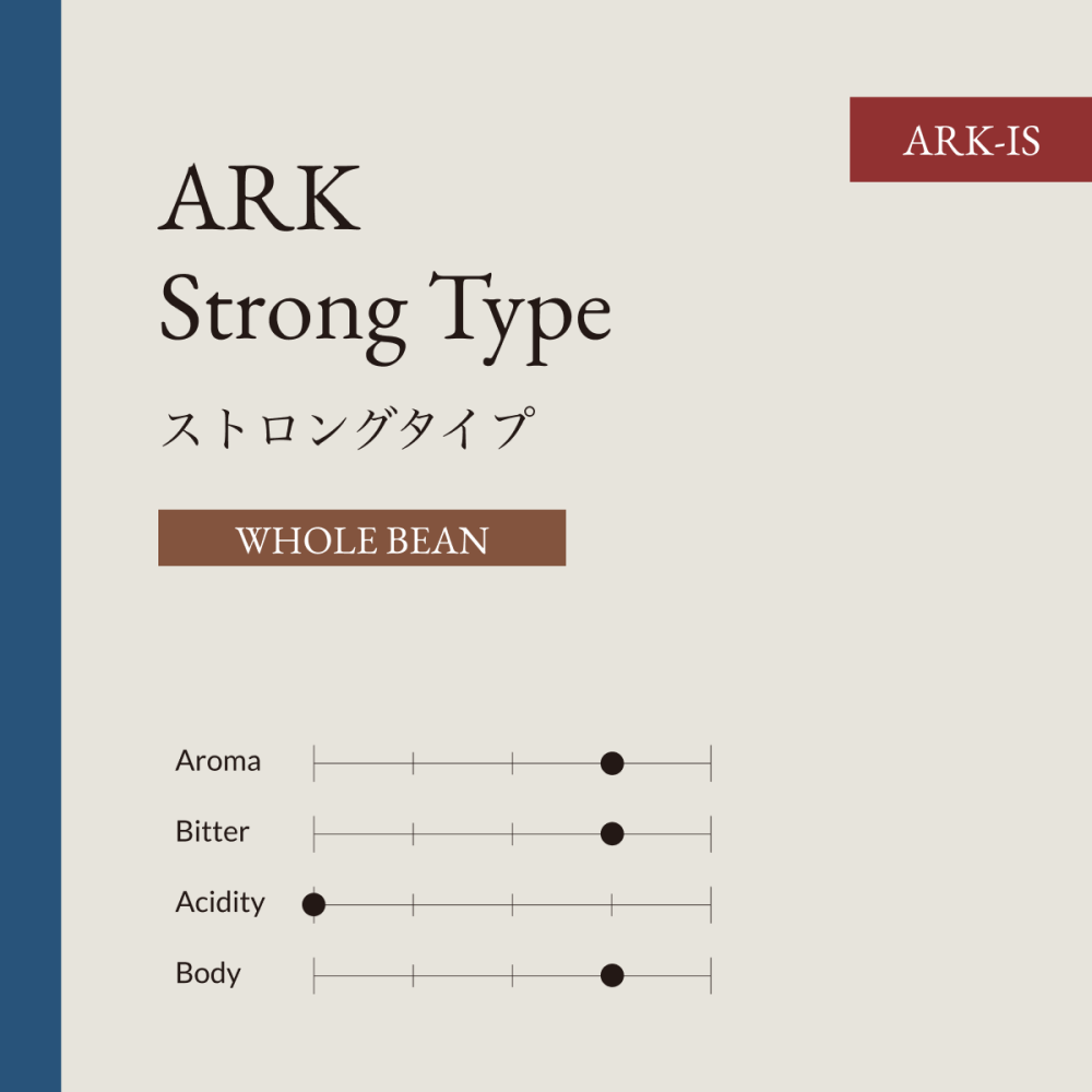 ARK  アイスコーヒー  ストロングタイプ  豆  500G