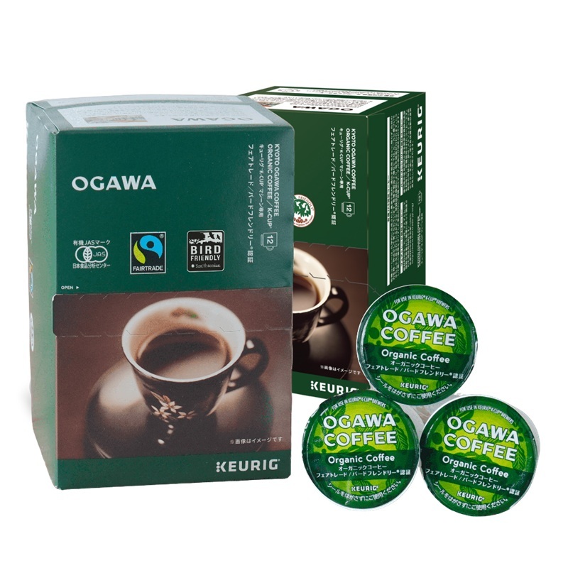 京都  小川珈琲<br>オーガニックコーヒー（K-Cup）9G×12個<br>＜8P単位＞