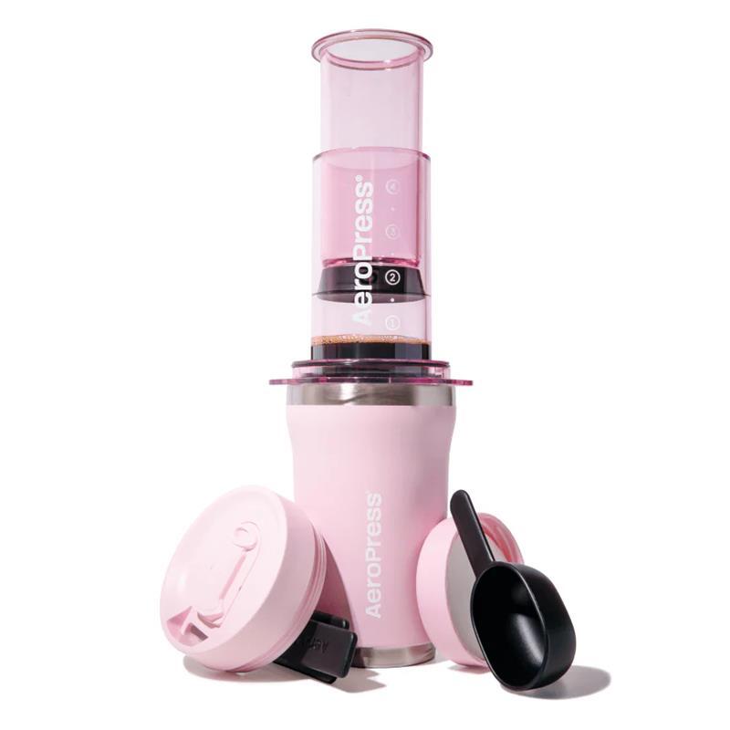 AeroPress Go Plus Travel System-Pink