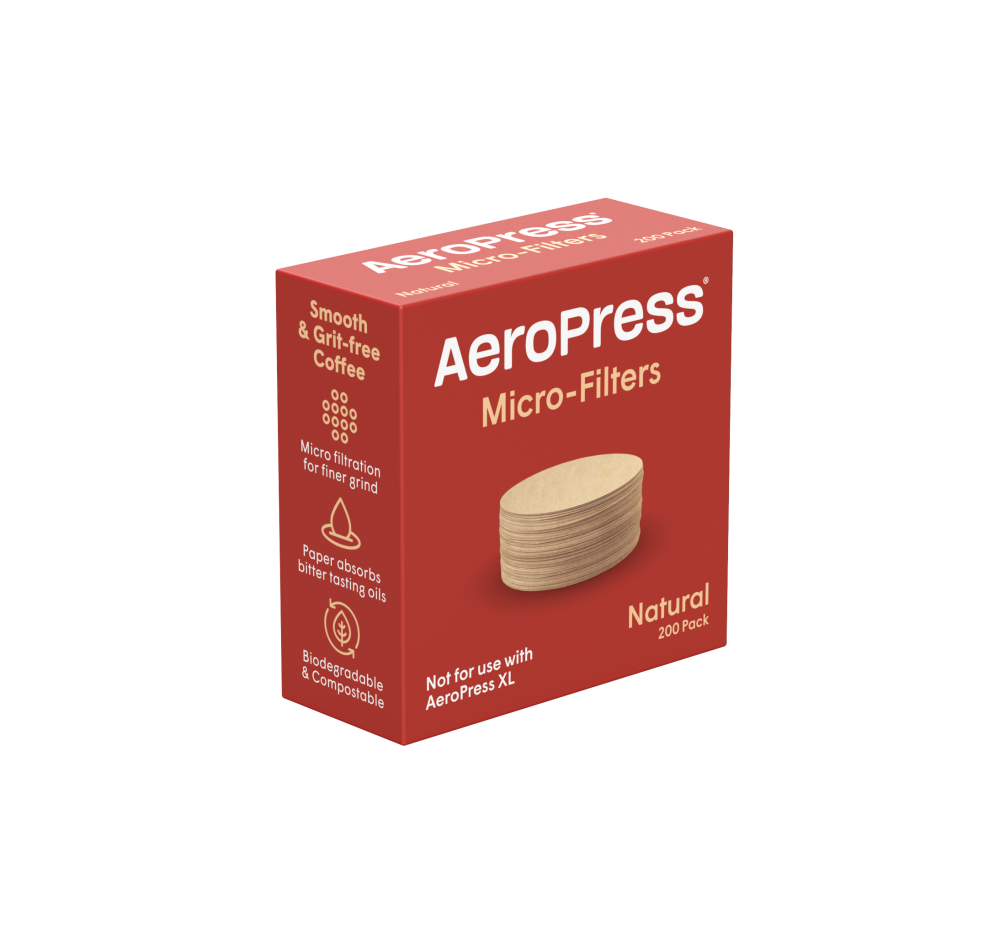 エアロプレス用ペーパーフィルター  ナチュラル　190枚