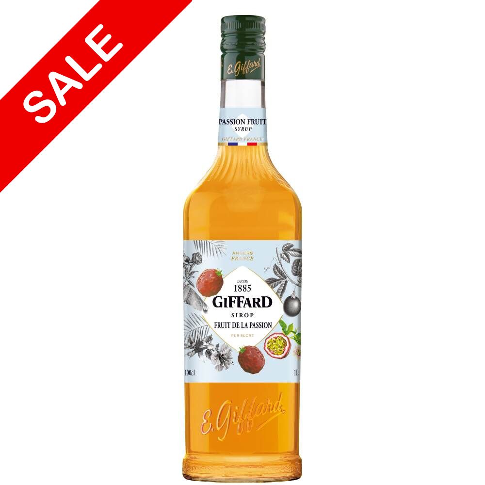 ジファール  パッションフルーツシロップ  1000ML