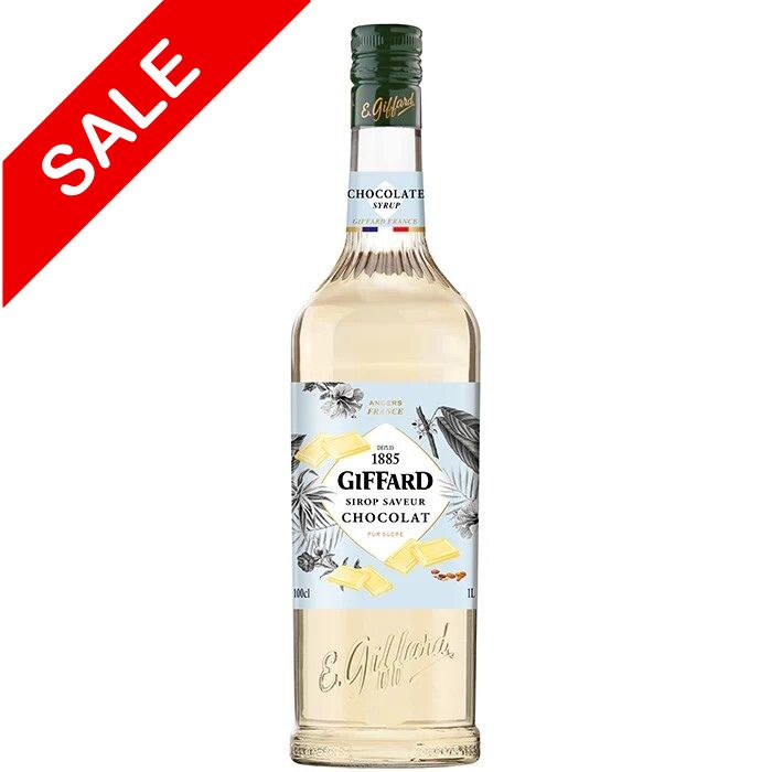 ジファール <br> ホワイトチョコレートシロップ <br>1000ML