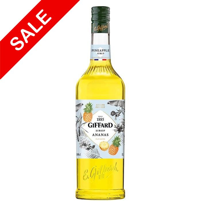 ジファール  パイナップルシロップ    1000ML