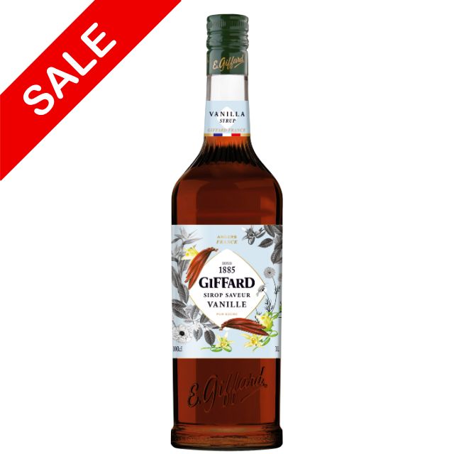 ジファール  バニラシロップ  1000ML
