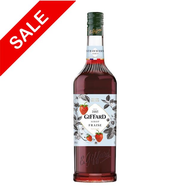 ジファール  ストロベリーシロップ<br>1000ML