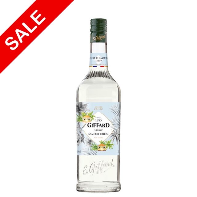 ジファール  ラムフレーバーシロップ<br>1000ML